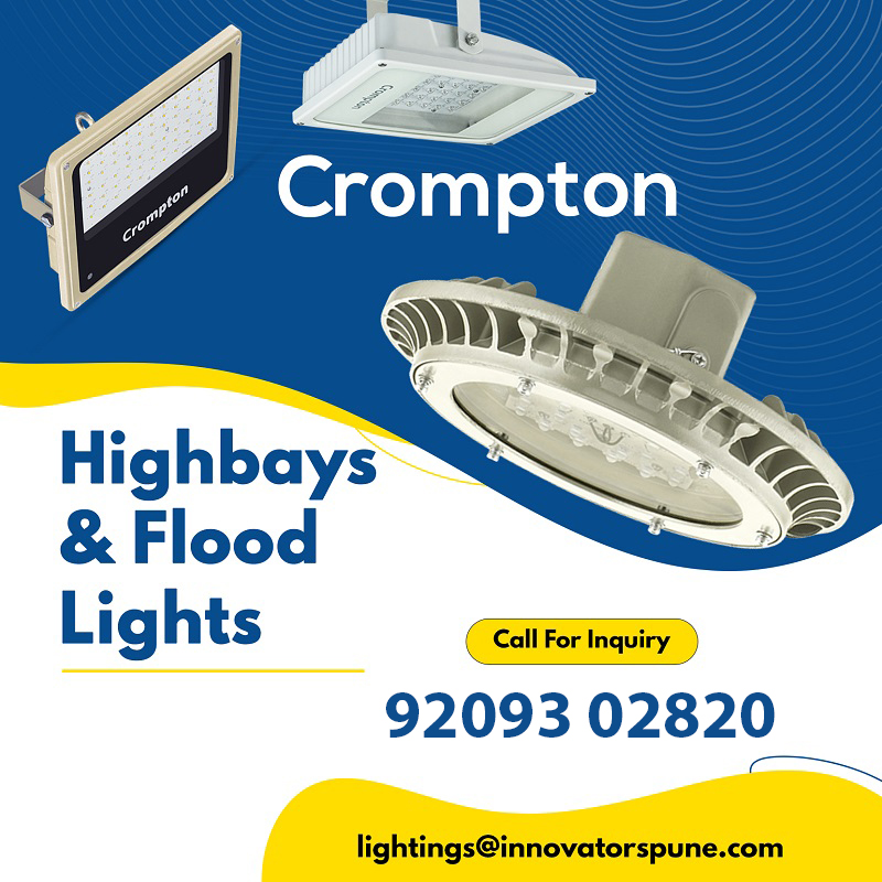 Crompton Industrial LED Lighting in Pune and Kolhapur Innovators